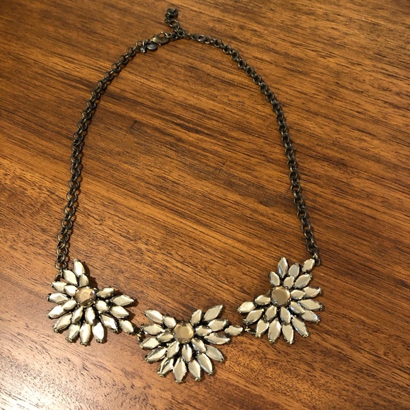 J. Crew Jewelry - J Crew Crystal Statement Necklace